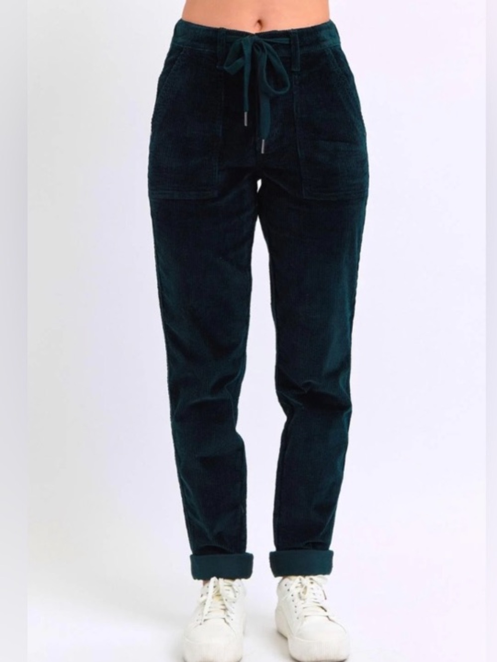 Judy Blue Green Corduroy Jogger Cotton Jeans Size 5 27